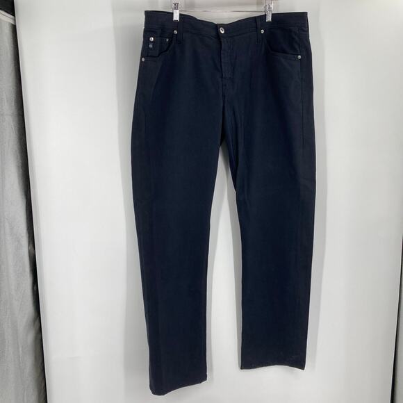 AG Adriano Goldschmied The Graduate Tailored Leg Blue Work Chino Pants 40x34 - Picture 1 of 13
